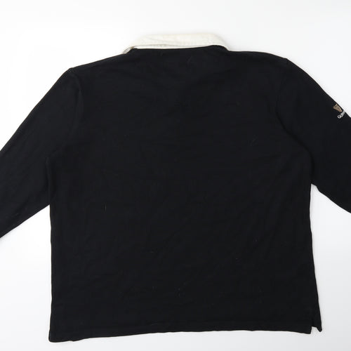 Guinness Mens Black    Polo Size XL