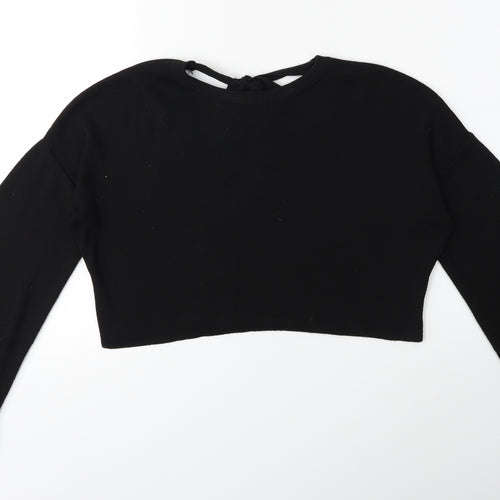 Primark Womens Black   Pullover Jumper Size S