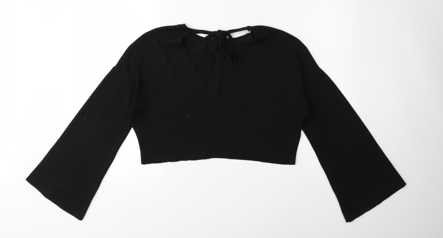 Primark Womens Black   Pullover Jumper Size S