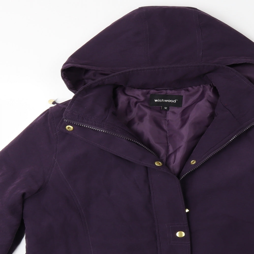 Wishwood Womens Pink   Overcoat Coat Size 12