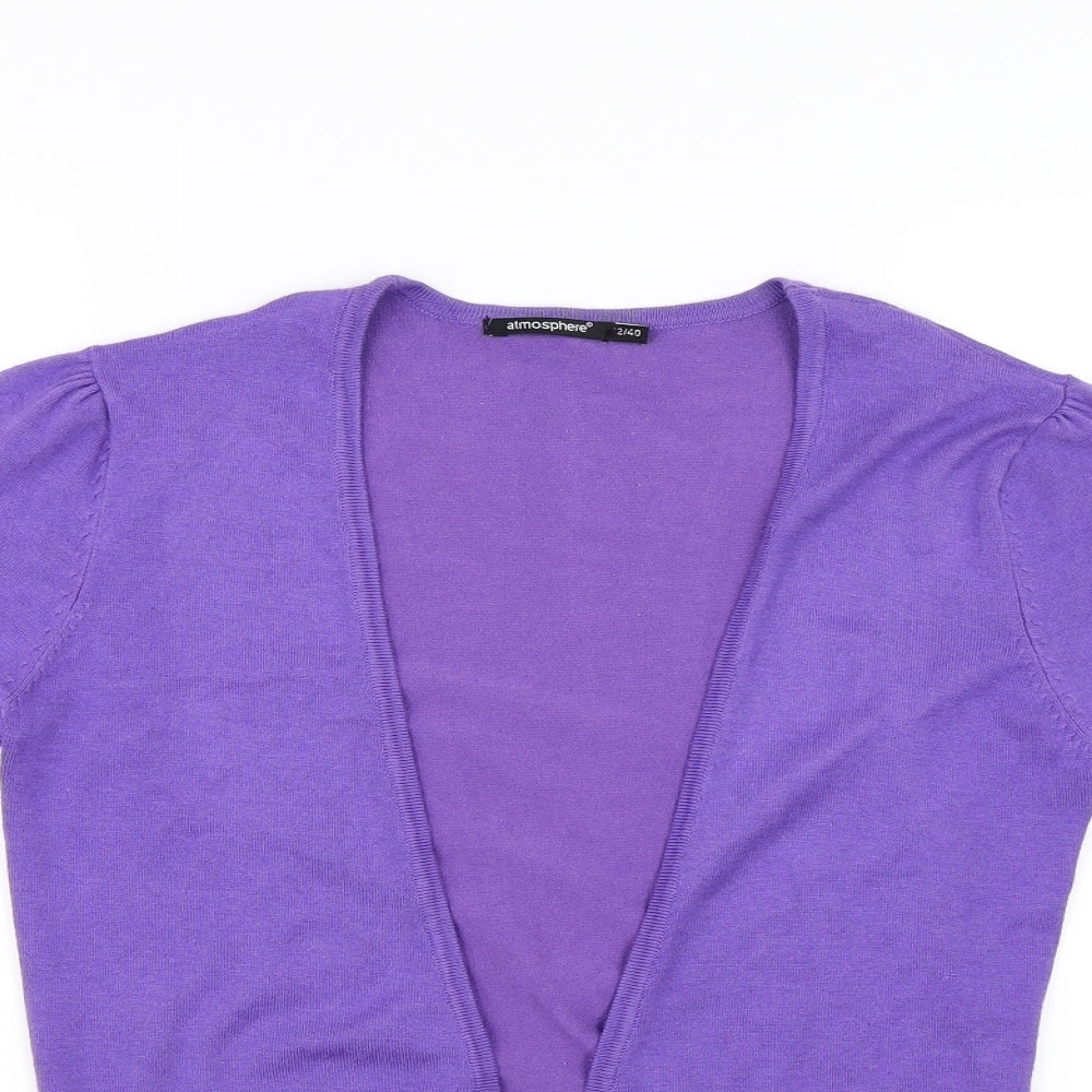Atmosphere Womens Purple   Cardigan Jumper Size 12