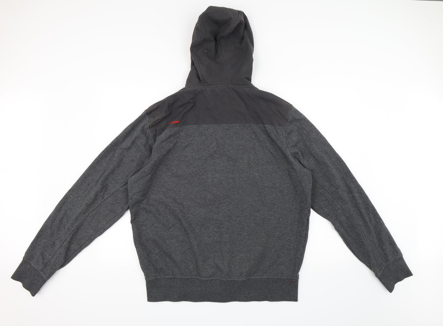 McKenzie Mens Grey   Full Zip Hoodie Size XL
