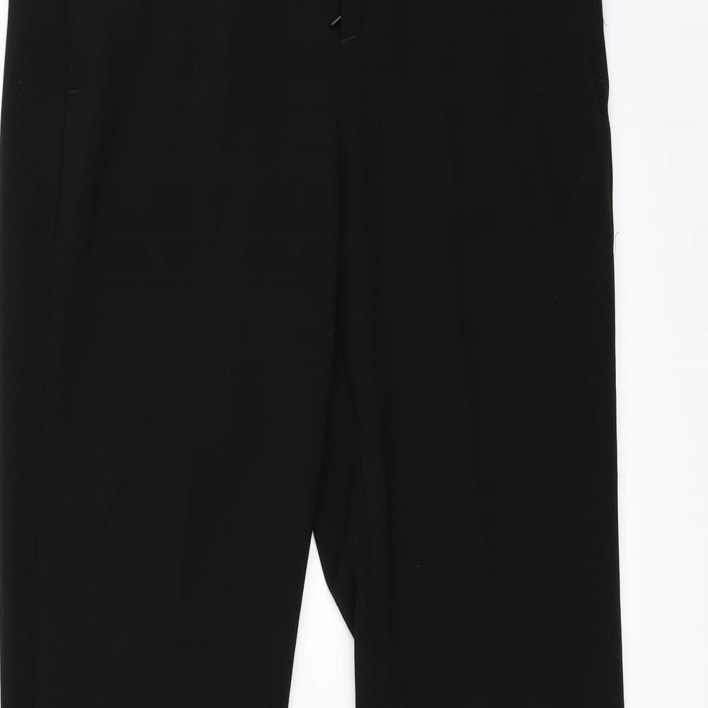 Zara Womens Black   Trousers  Size S L34 in