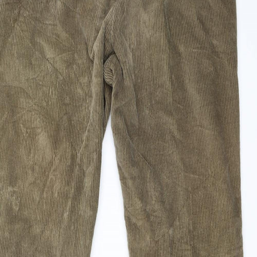 Blue Harbour Mens Green  Corduroy Trousers  Size 38 in L31 in