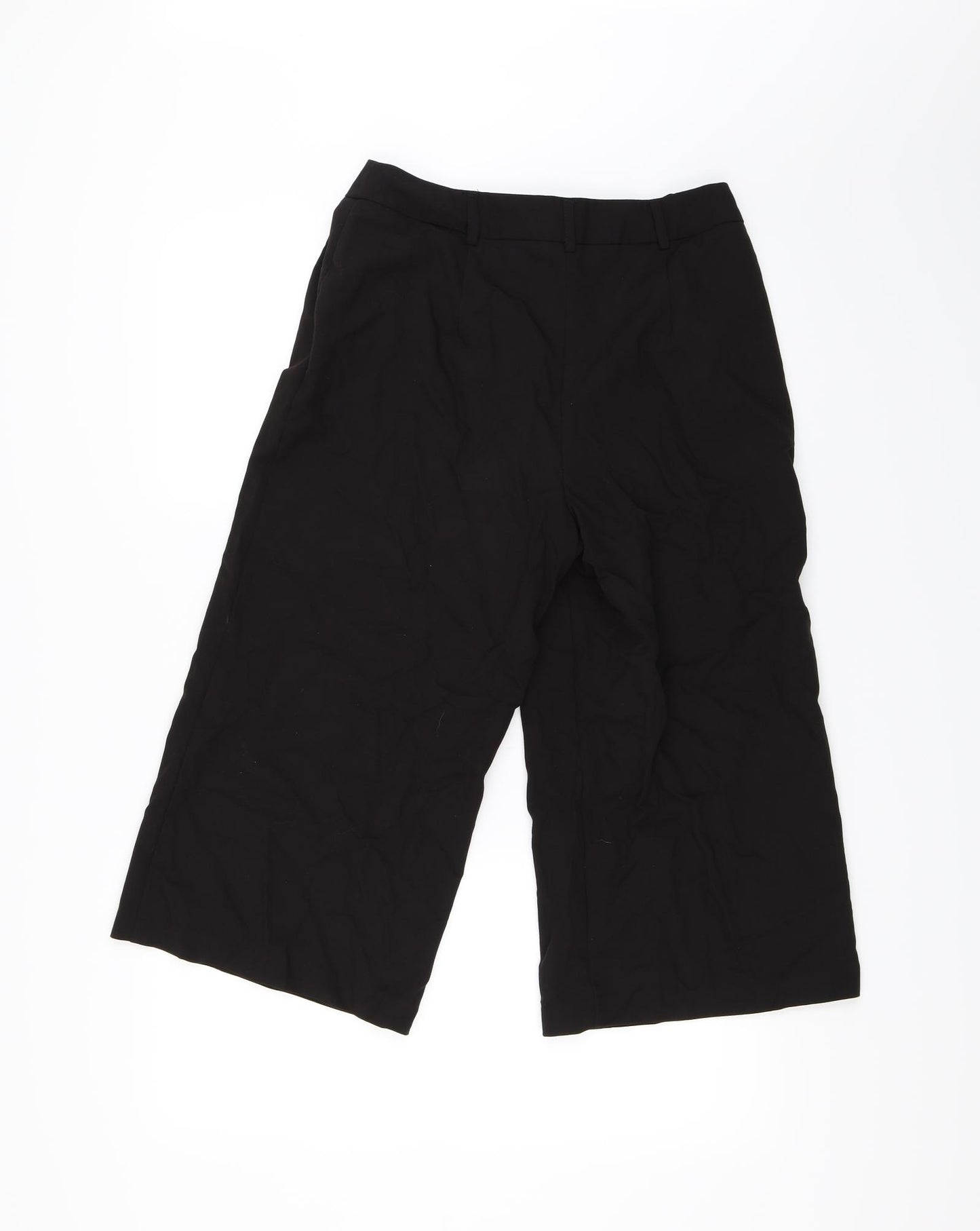 Dorothy Perkins Womens Black   Cropped Trousers Size 12 L20 in