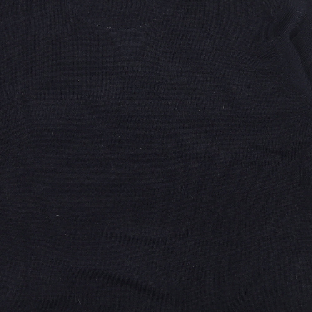 Pierre Cardin Mens Blue  Knit Pullover Jumper Size 2XL