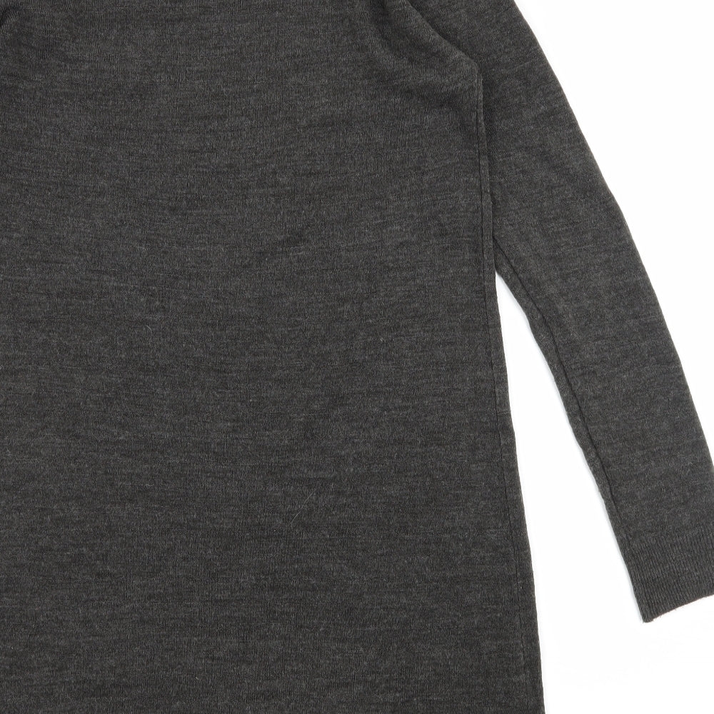 Atmosphere Womens Grey  Knit Jumper Dress  Size 10