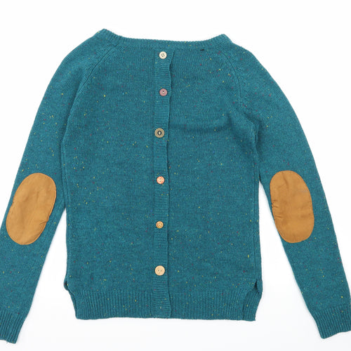 Lulu Fushi Womens Blue  Knit Pullover Jumper Size S