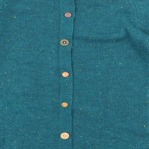 Lulu Fushi Womens Blue  Knit Pullover Jumper Size S