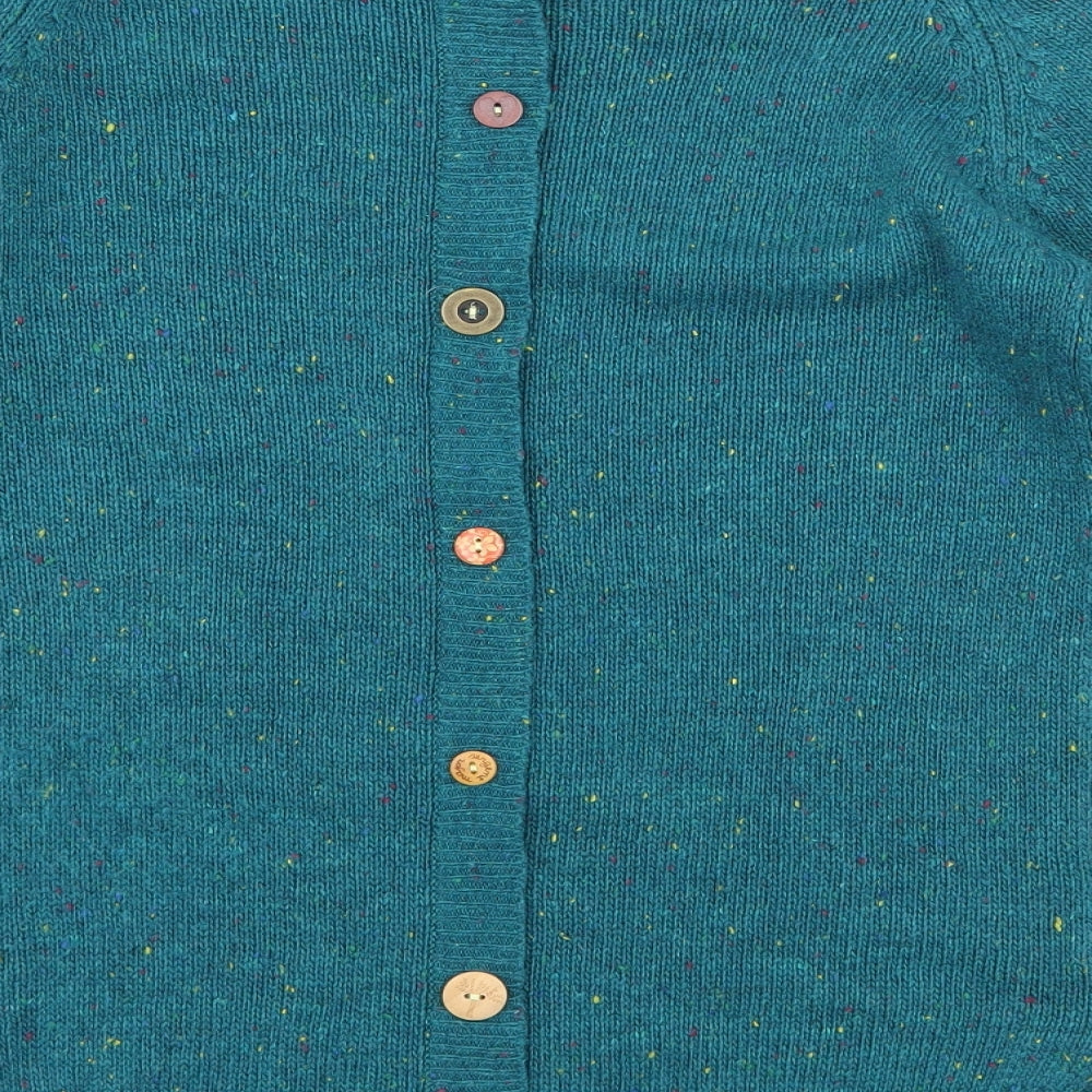 Lulu Fushi Womens Blue  Knit Pullover Jumper Size S