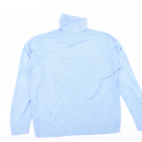 Marks and Spencer Womens Blue  Knit Pullover Jumper Size 12