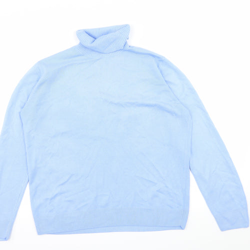 Marks and Spencer Womens Blue  Knit Pullover Jumper Size 12