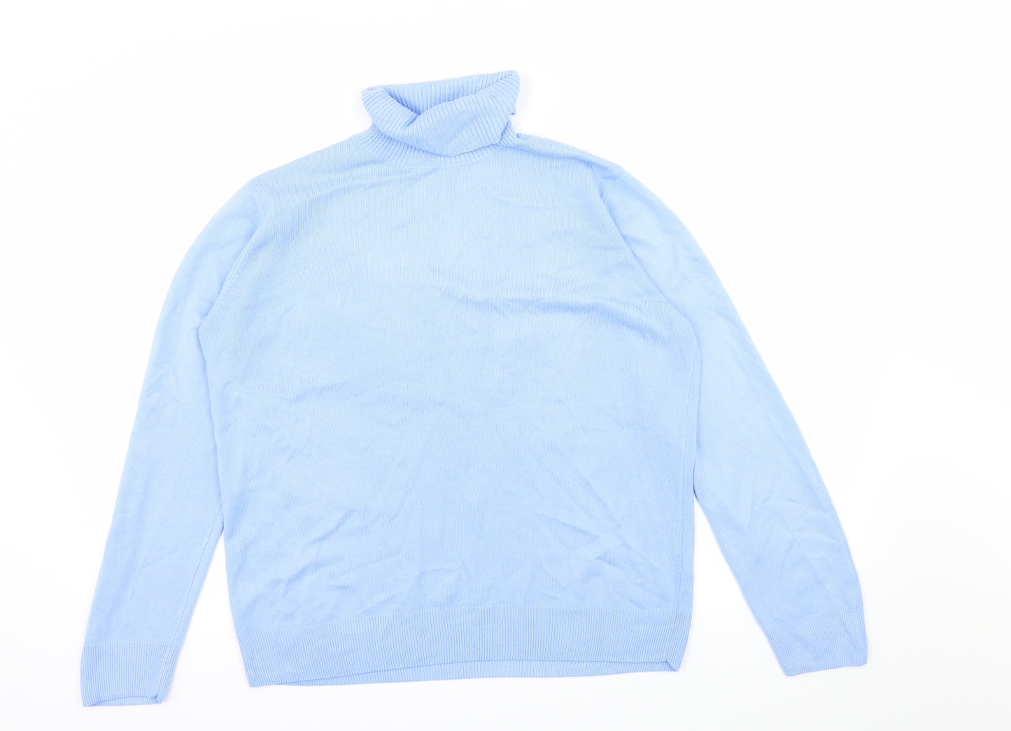 Marks and Spencer Womens Blue  Knit Pullover Jumper Size 12