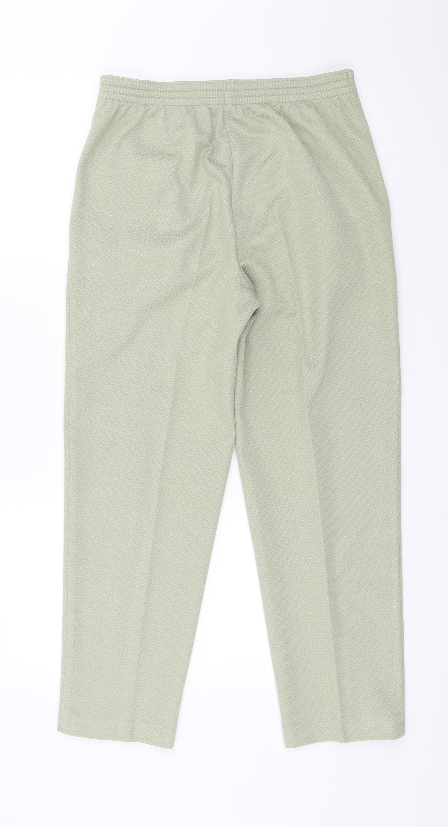 Marks and Spencer Womens Green   Trousers  Size 10 L26 in