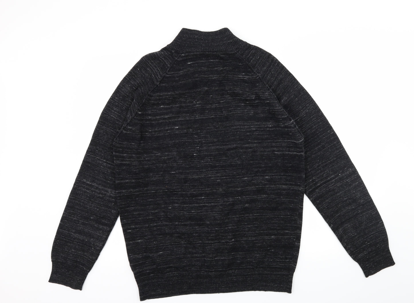 Matalan Mens Grey  Knit Cardigan Jumper Size L