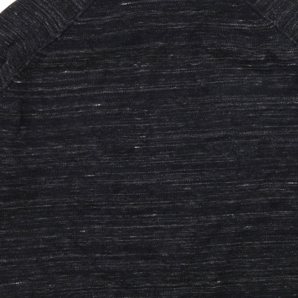 Matalan Mens Grey  Knit Cardigan Jumper Size L
