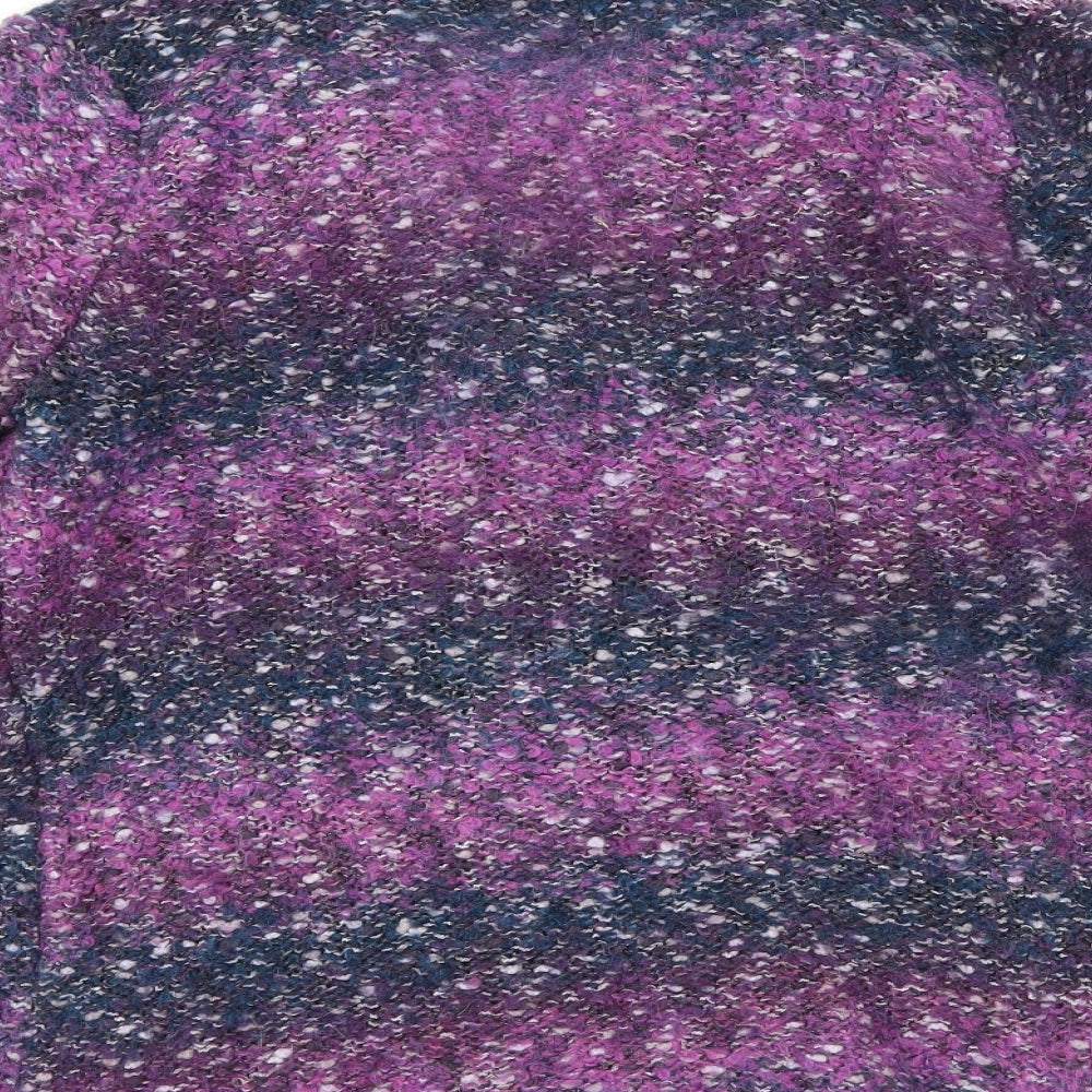 Per Una Womens Purple  Knit Cardigan Jumper Size M