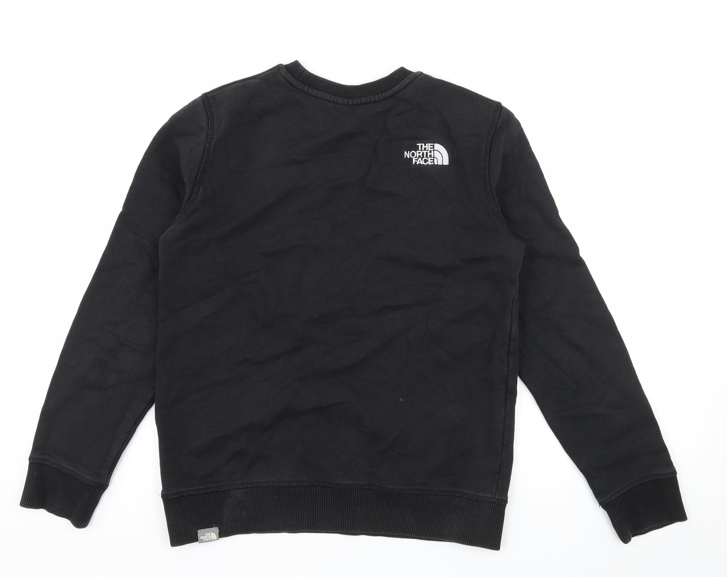 The North Face Boys Black  Jersey Pullover Sweatshirt Size L