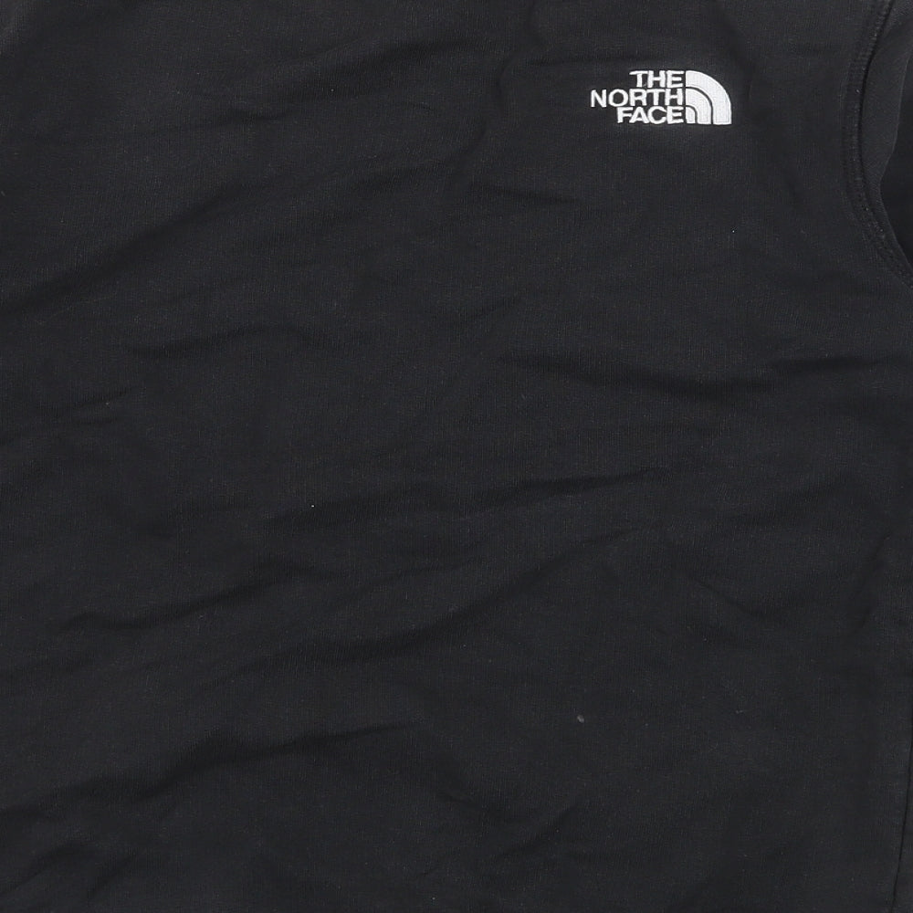 The North Face Boys Black  Jersey Pullover Sweatshirt Size L