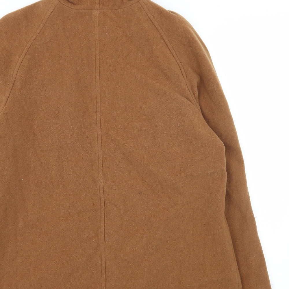 ZETA Womens Brown   Parka Coat Size 14