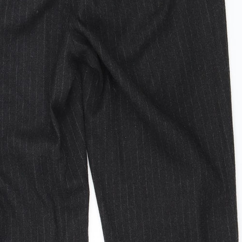 NEXT Womens Green Striped  Trousers  Size 8 L29 in