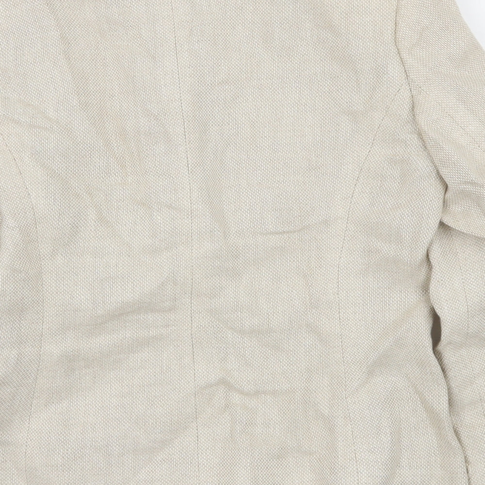 Minuet Womens Ivory   Jacket Blazer Size 8