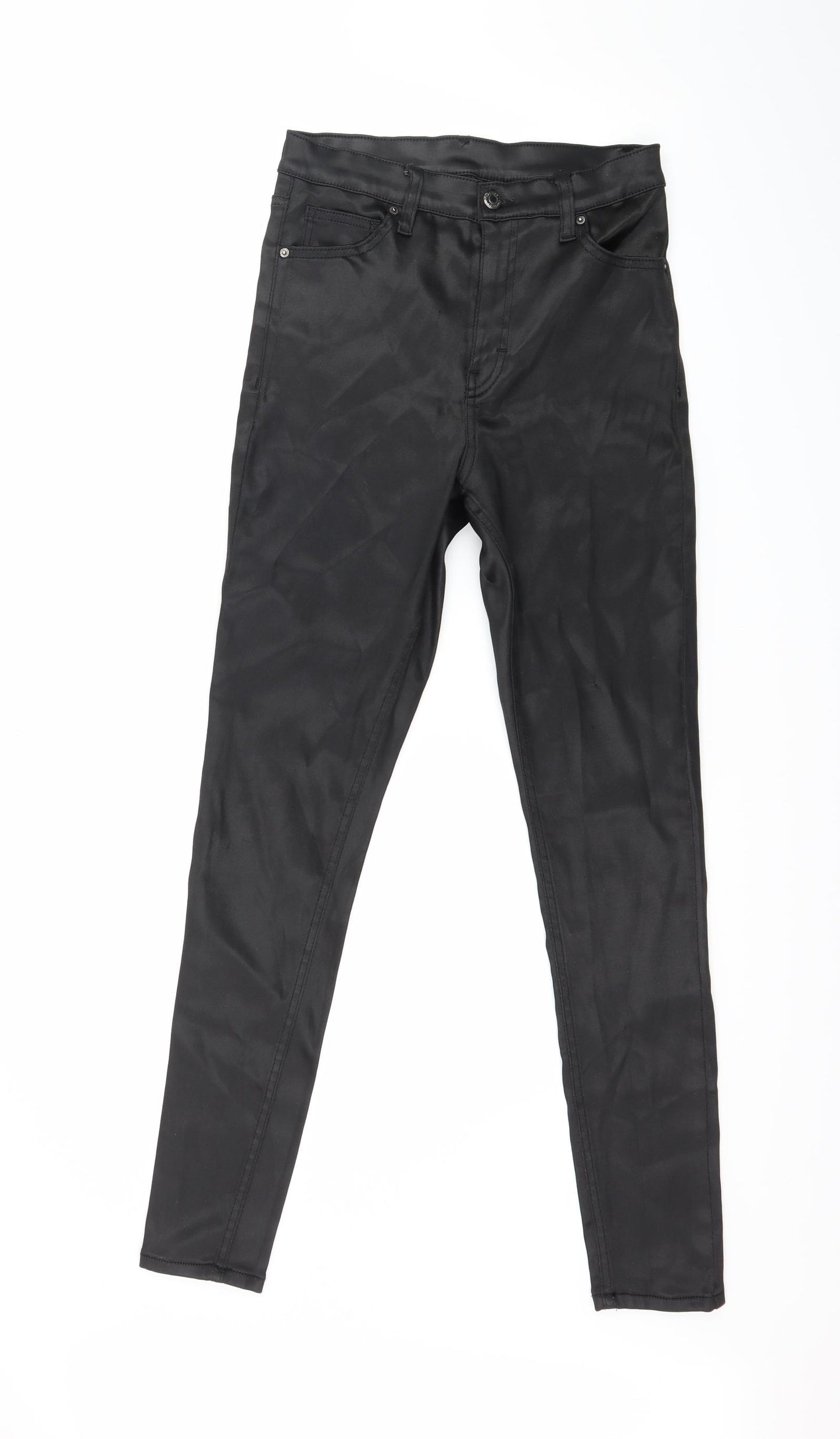 Topshop Womens Black   Trousers  Size 30 in L32 in