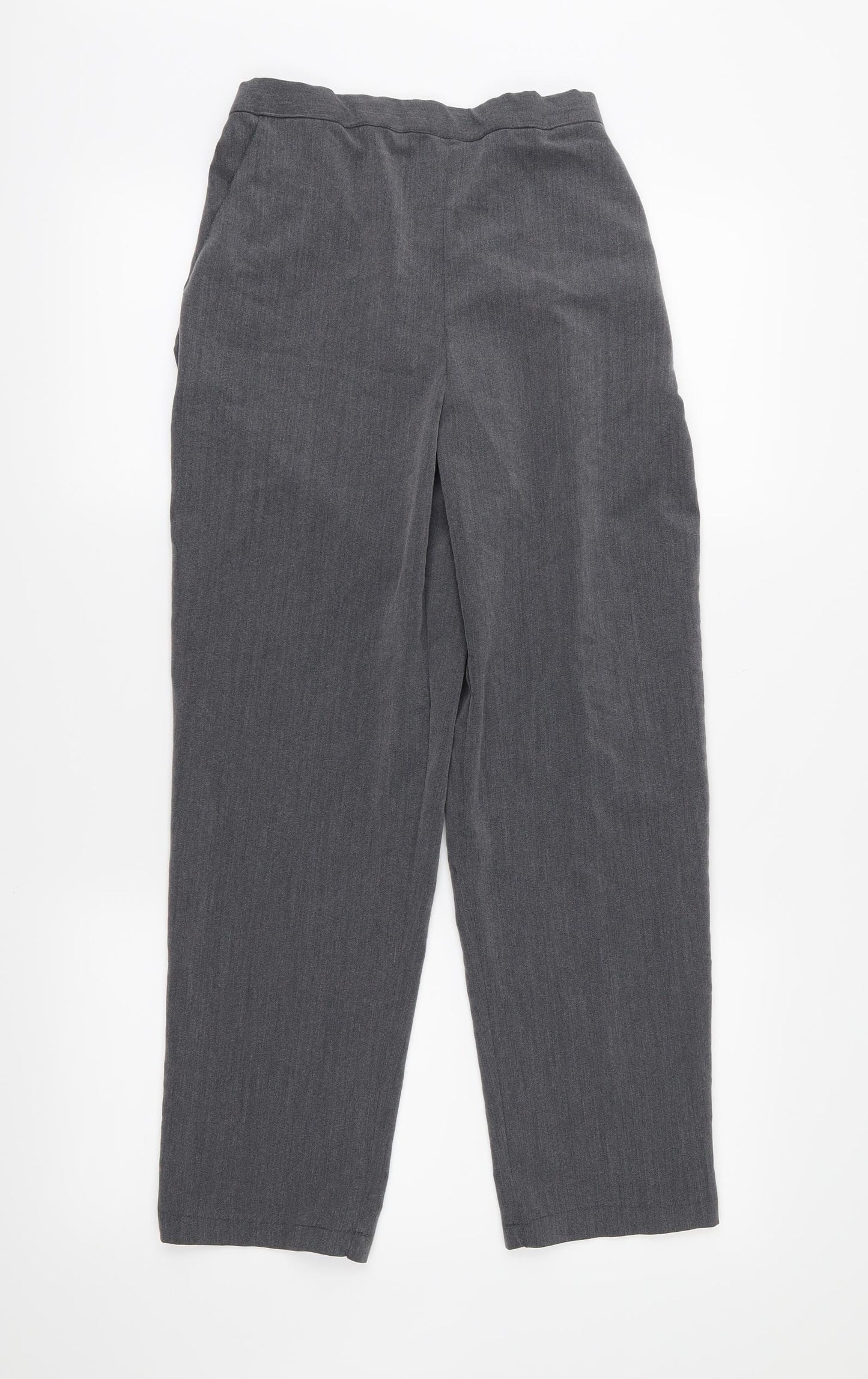 Prew Womens Grey   Trousers  Size 12 L27 in