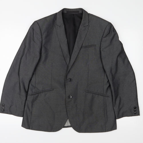 Marks and Spencer Mens Grey   Jacket Suit Jacket Size 40