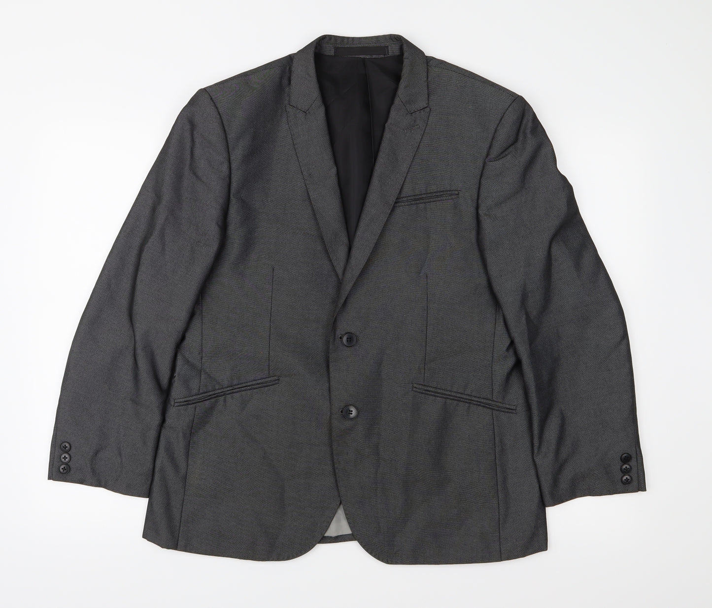 Marks and Spencer Mens Grey   Jacket Suit Jacket Size 40