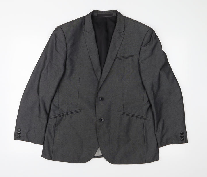 Marks and Spencer Mens Grey   Jacket Suit Jacket Size 40