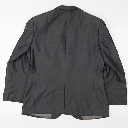 Marks and Spencer Mens Grey   Jacket Suit Jacket Size 40