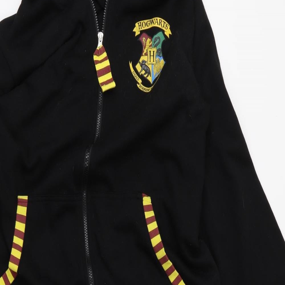 Harry Potter Mens Black  Fleece  One Piece Size L