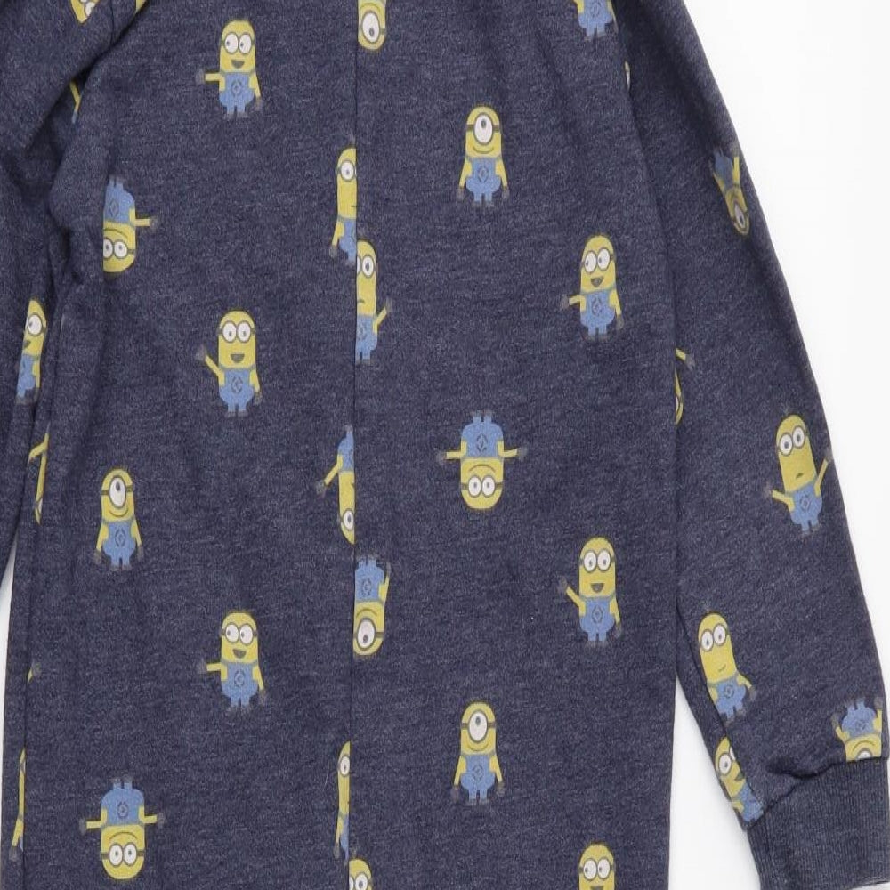 Despicable Me Boys Blue  Jersey  One Piece Size 5-6 Years  - Despicable Me Minion