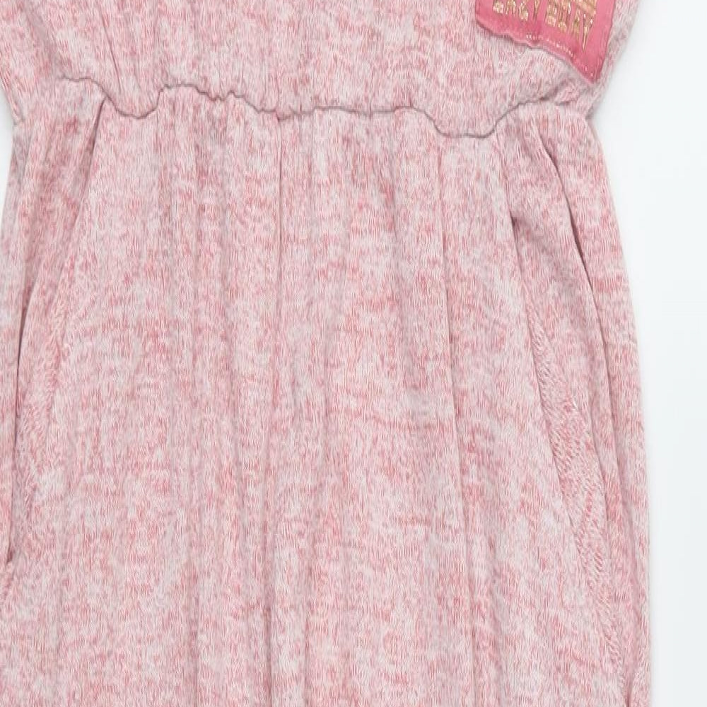 Marks and Spencer Girls Pink    One Piece Size 11-12 Years