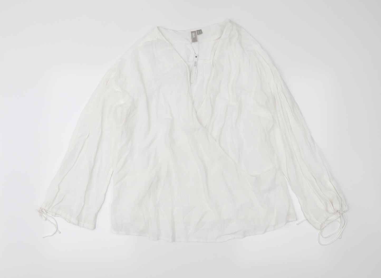 ASOS Womens White   Basic Blouse Size 14
