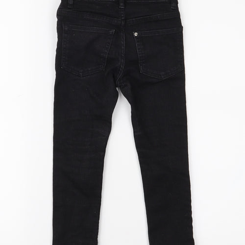 H&M Girls Black  Denim Skinny Jeans Size 3-4 Years