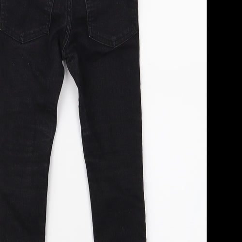 H&M Girls Black  Denim Skinny Jeans Size 3-4 Years