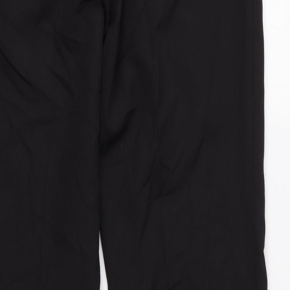 Linea Mens Black Striped  Trousers  Size 32 L31 in