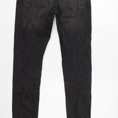 H&M Mens Black  Denim Skinny Jeans Size 28 in L32 in