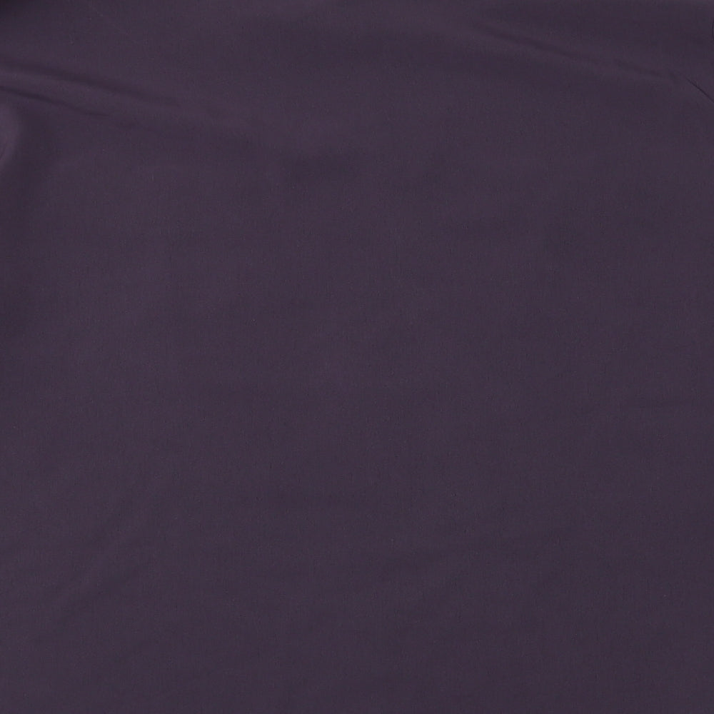 Lauren Duvar  Womens Purple   Basic Button-Up Size 16