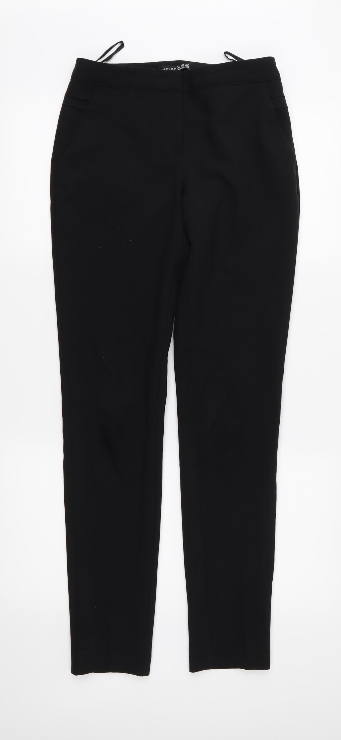 Atmosphere Womens Black   Trousers  Size 6 L31 in
