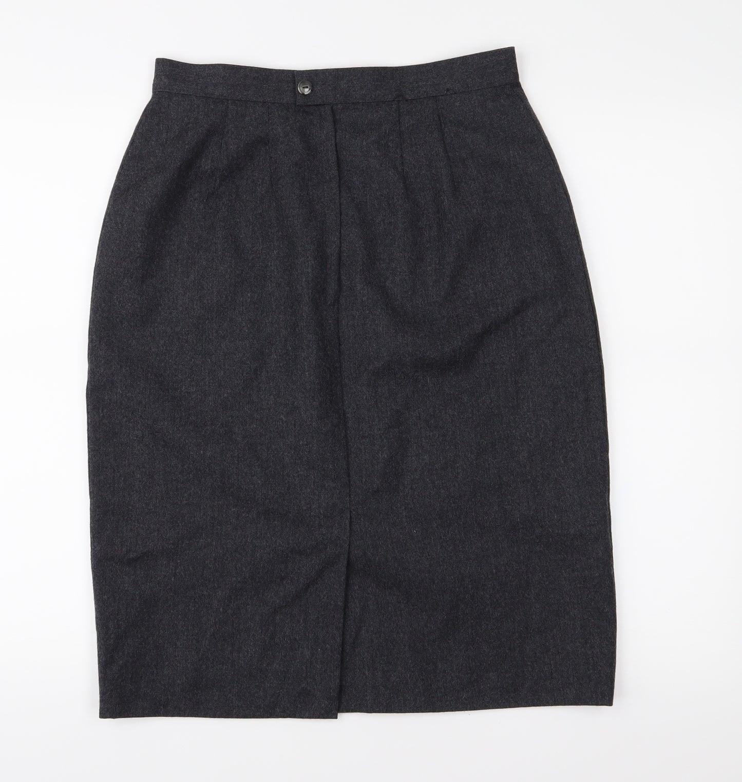Marks and Spencer Womens Grey   Straight & Pencil Skirt Size 14