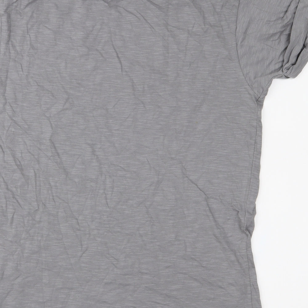 Topman Mens Grey  Jersey  T-Shirt Size M