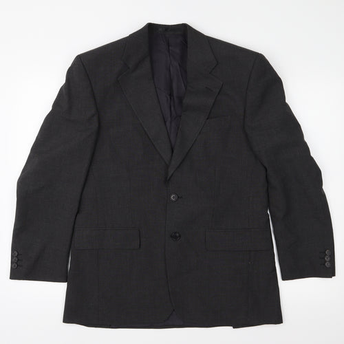 Scott International Mens Grey   Jacket Suit Jacket Size 38
