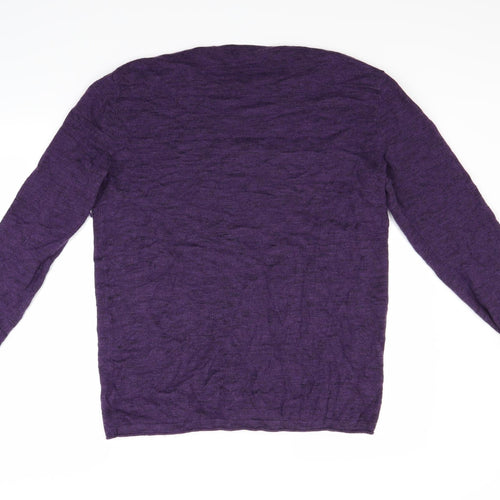 Preworn Mens Purple   Pullover Jumper Size L