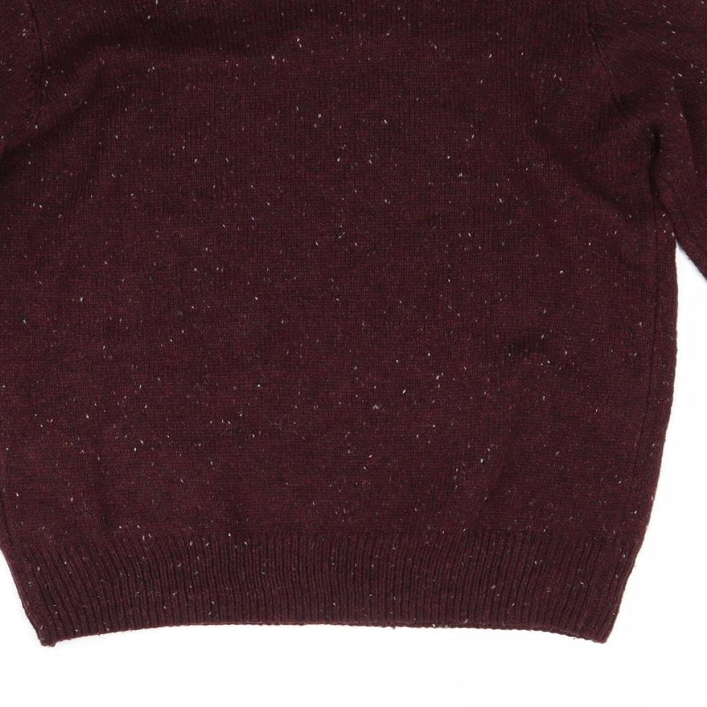 Ceader wood state Mens Red   Pullover Jumper Size S