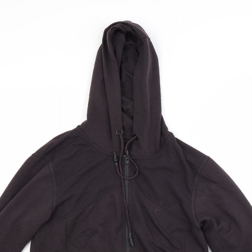 Genetic Apparel Mens Brown   Full Zip Hoodie Size S