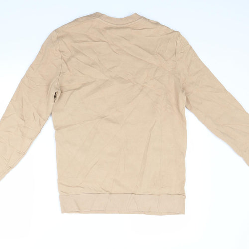 ASOS Mens Beige   Pullover Sweatshirt Size XS