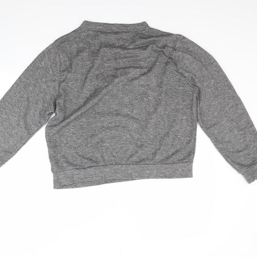 rt Womens Grey   Pullover Sweatshirt Size 2XL